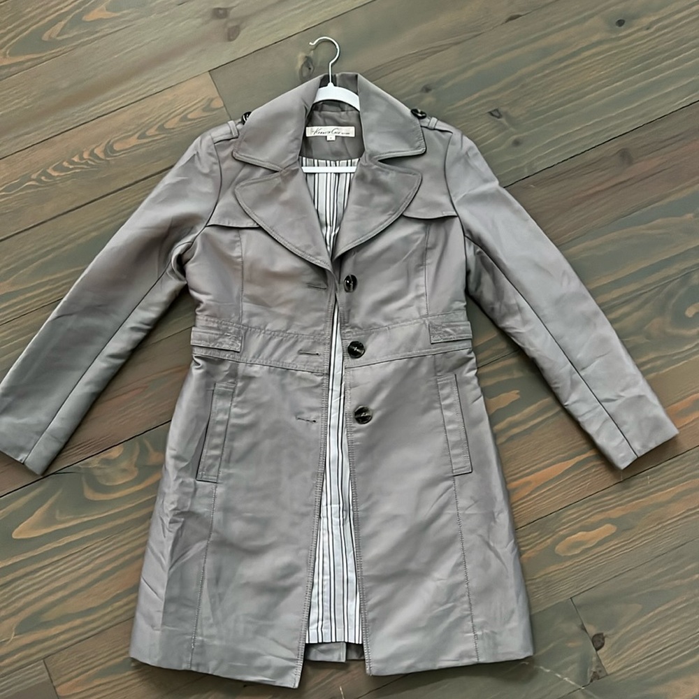 Kenneth Cole women’s rain coat trench coat.